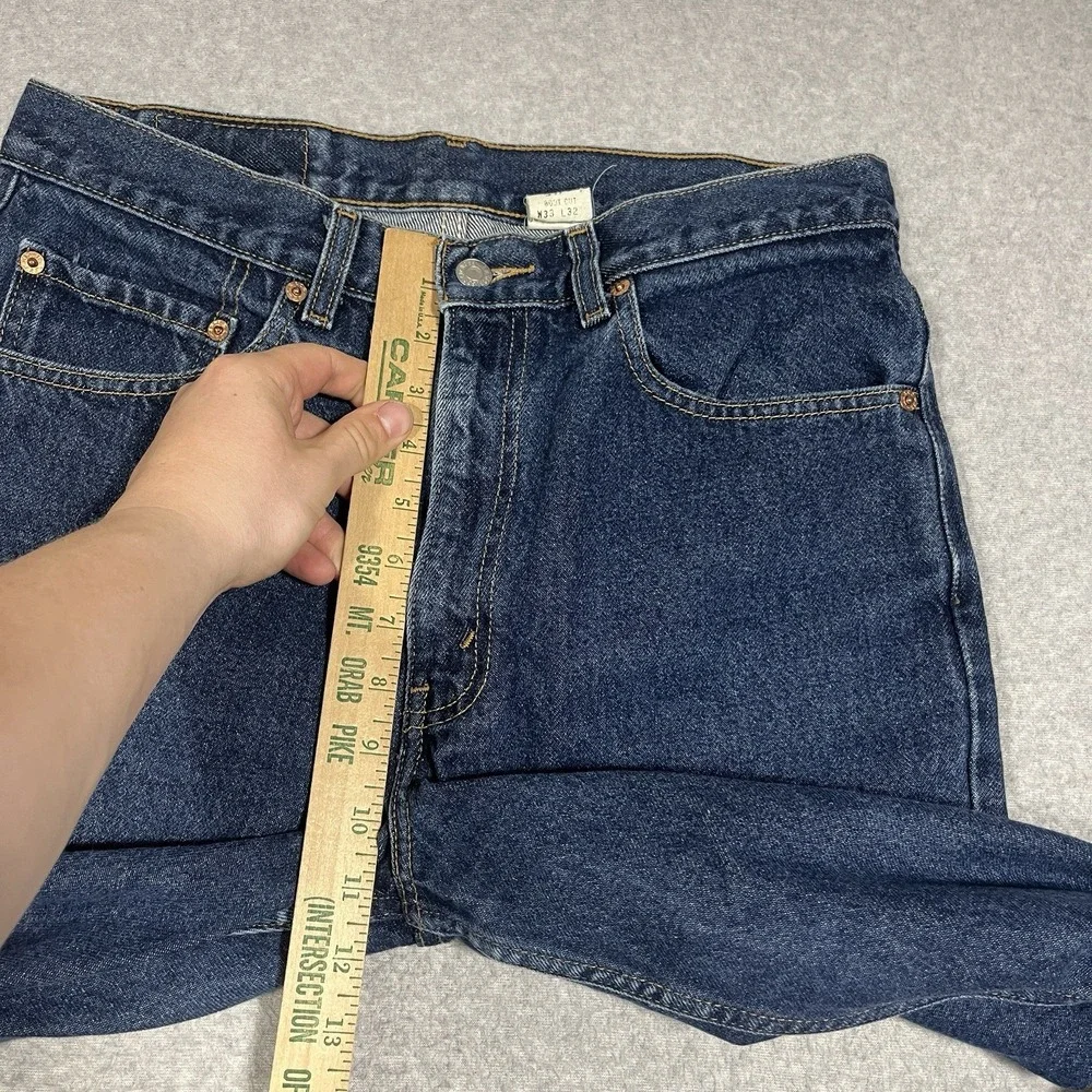 Vintage Levis Jeans Mens 33x32 (Fit 32x32) Blue 517 Bootcut Cowboy Western Dark